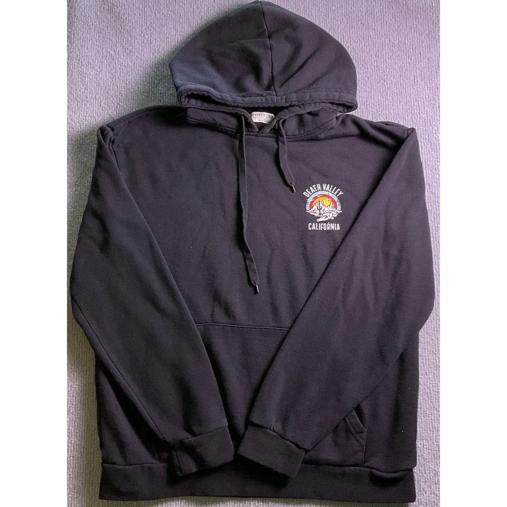 Death Valley hoodie National Park California Cowboy Skeleton Size Small